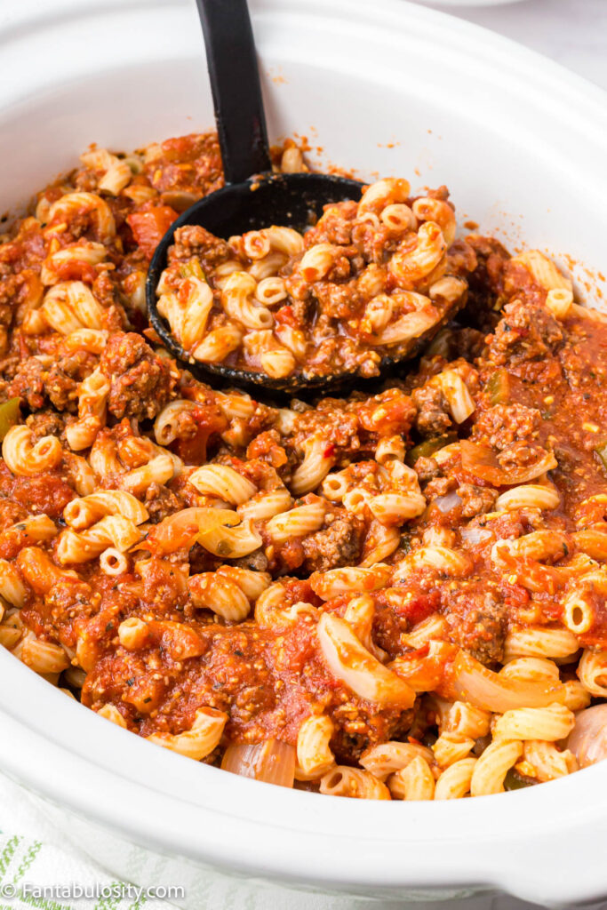 Crock Pot Goulash - Fantabulosity