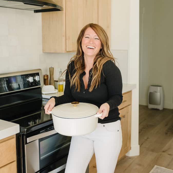 Jessica Burgess in Kitchen