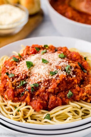 Chicken Bolognese Recipe - Fantabulosity