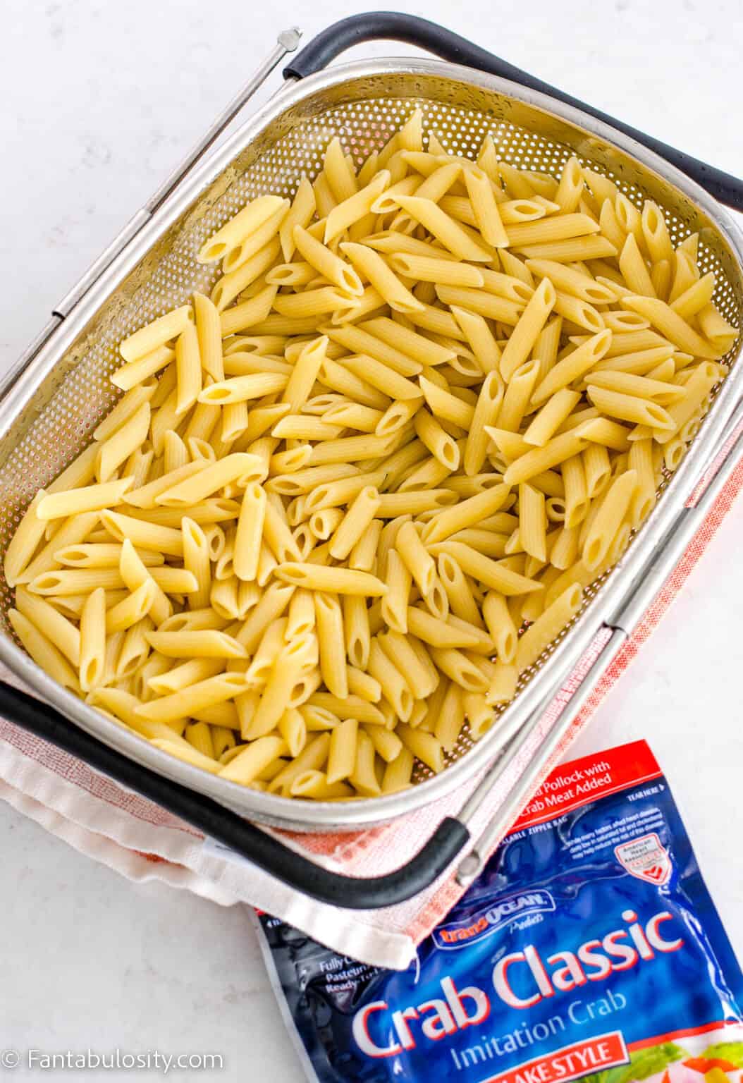 Crab Pasta Bake - Fantabulosity