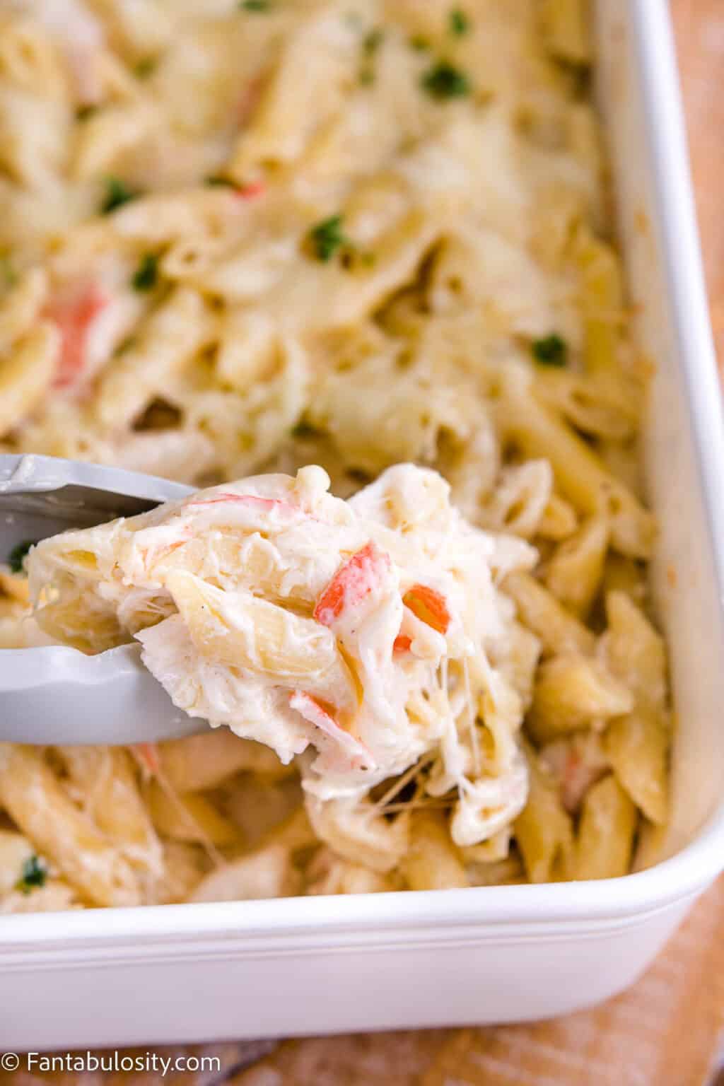 Crab Pasta Bake - Fantabulosity