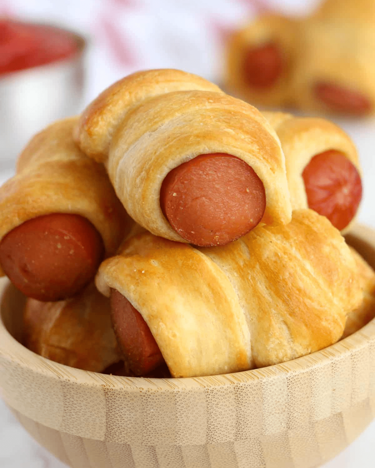 Air fryer pigs in a blanket