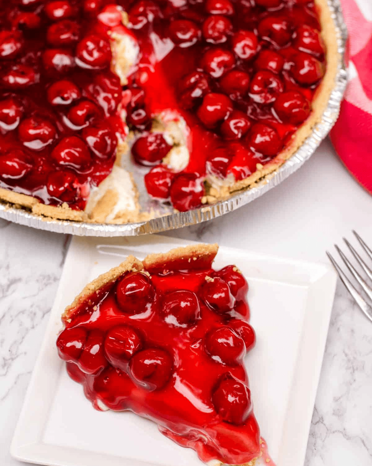 no bake cherry cheesecake