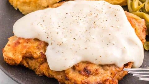 Country Fried Steak (Cracker Barrel Copycat) - Sugar and Soul