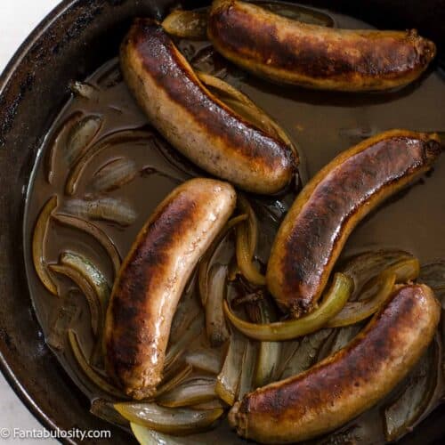 How to Cook Bratwurst on a Stove - Eating on a Dime