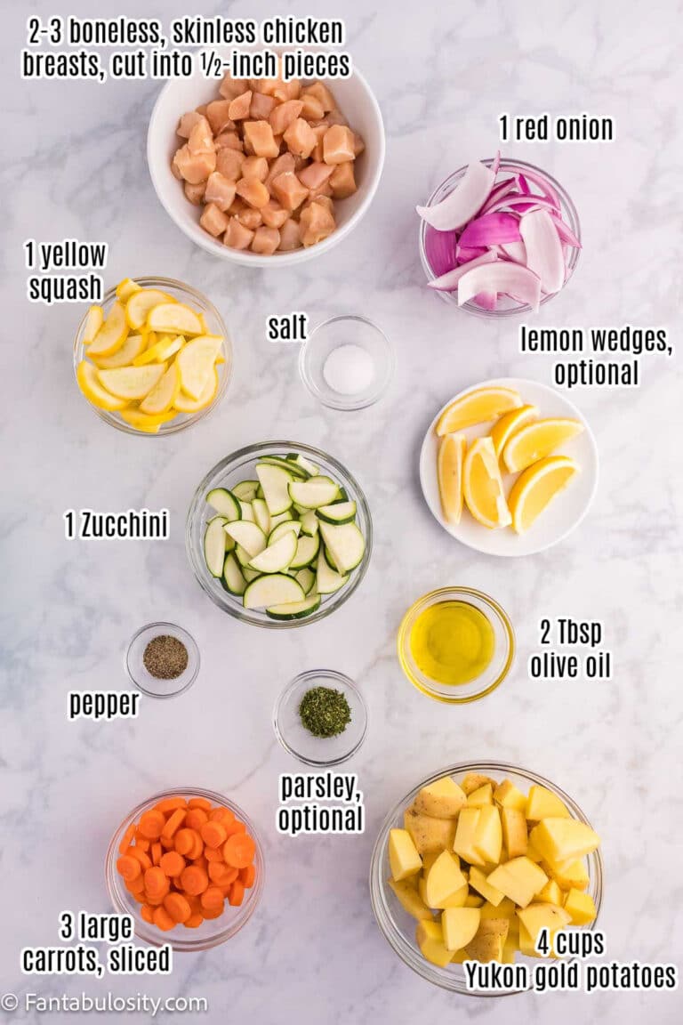 Sheet Pan Chicken and Vegetables - Fantabulosity