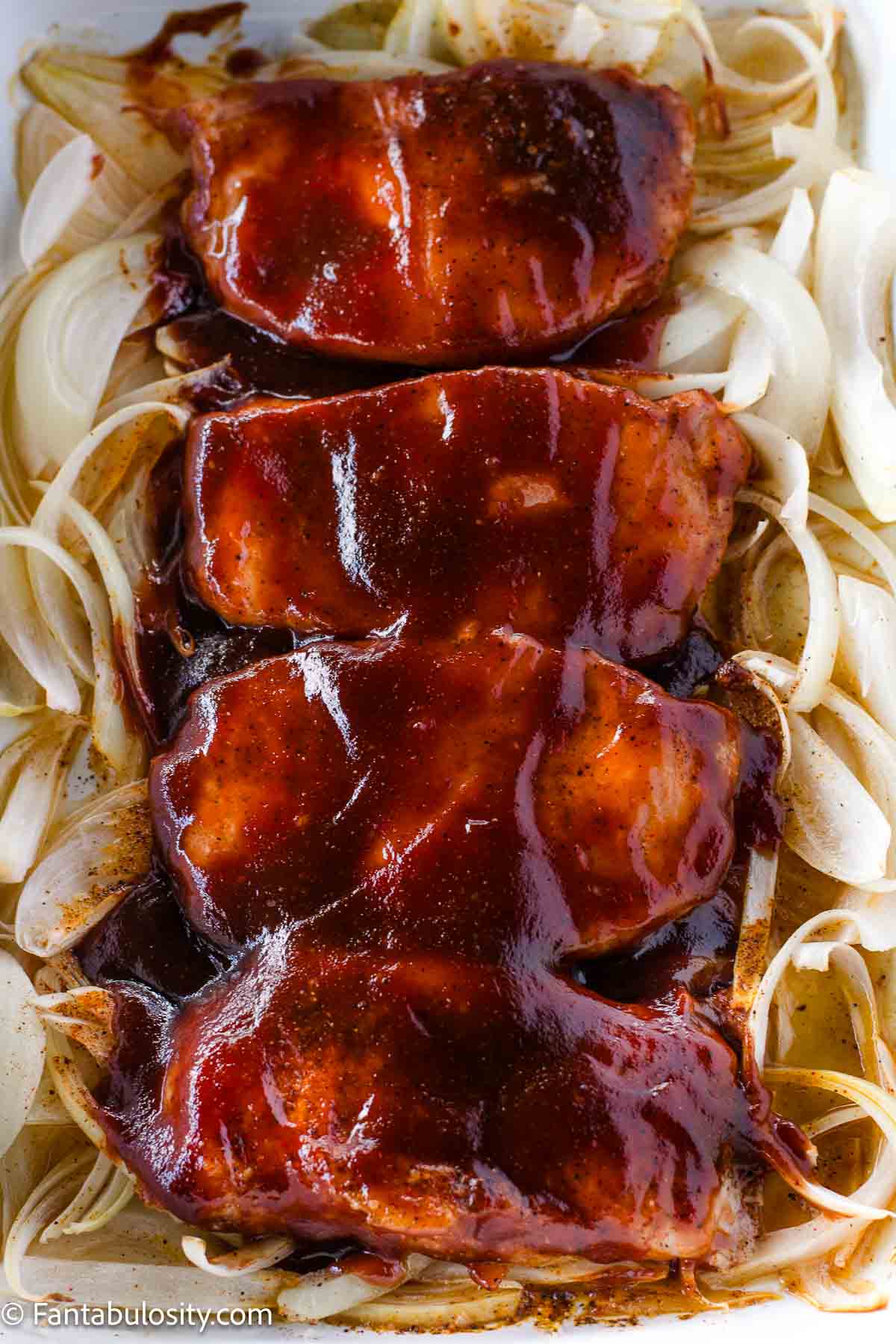 BBQ Pork Chops in the Oven Fantabulosity