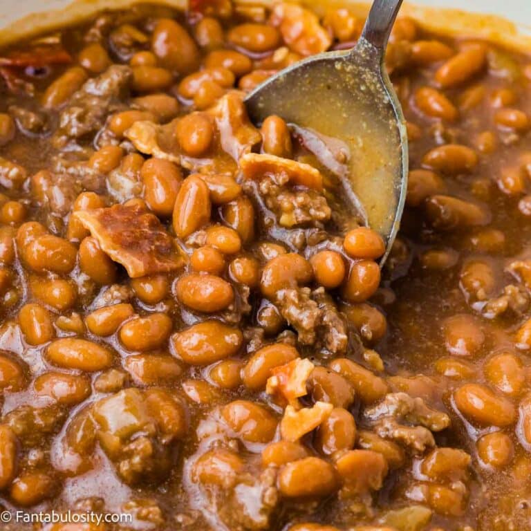 Baked Beans with Ground Beef - Fantabulosity