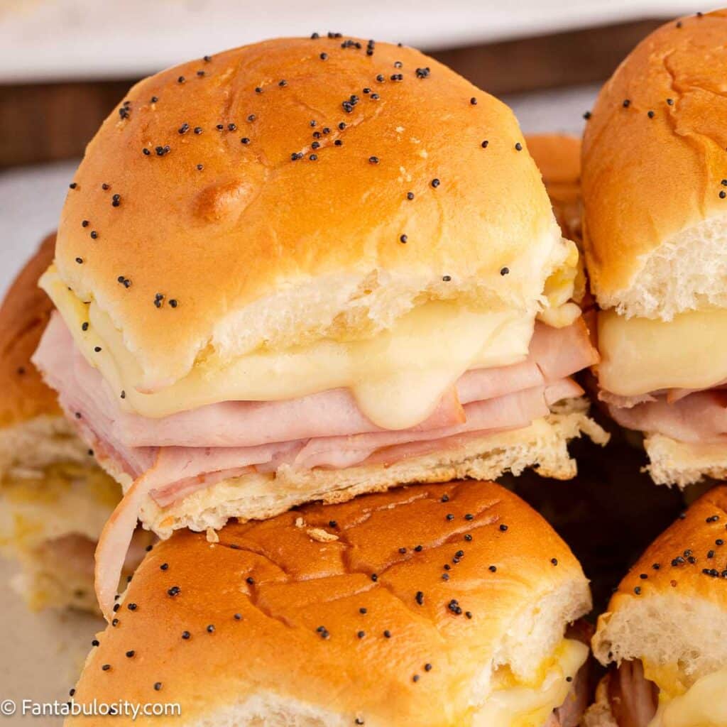 Ham and Cheese Sliders - Fantabulosity