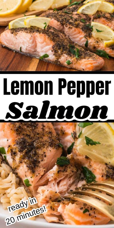 Lemon Pepper Salmon Recipe - Fantabulosity