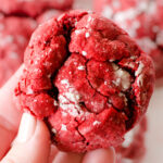 Red velvet cake mix cookie.