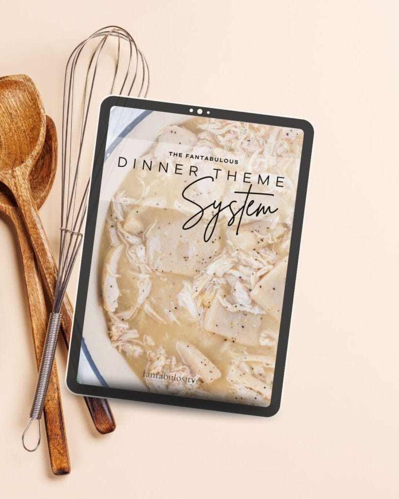 Mockup of Dinner Theme System
