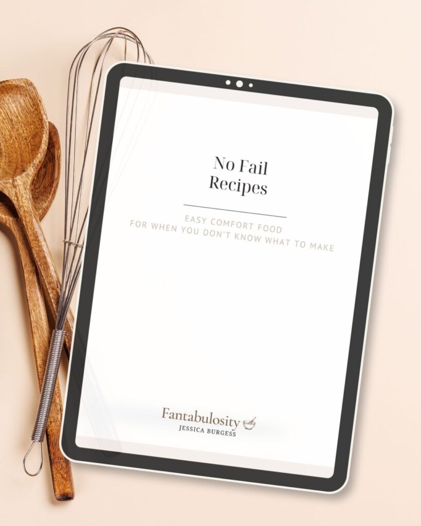 No Fail Dinners from Fantabulosity, giving easy recipes.